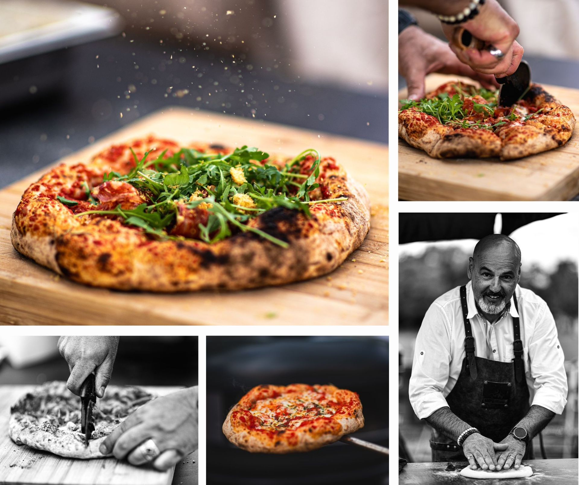Pizza-Handwerk bei der Masterclass mit Enrico Bernotti