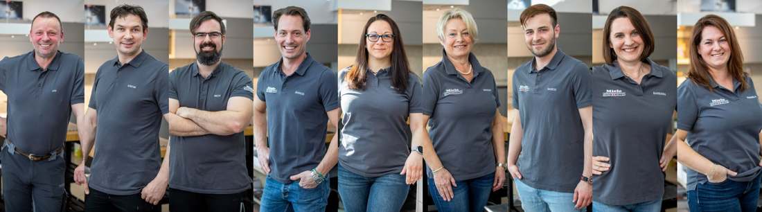 Das Team vom Miele Center Neuwirth