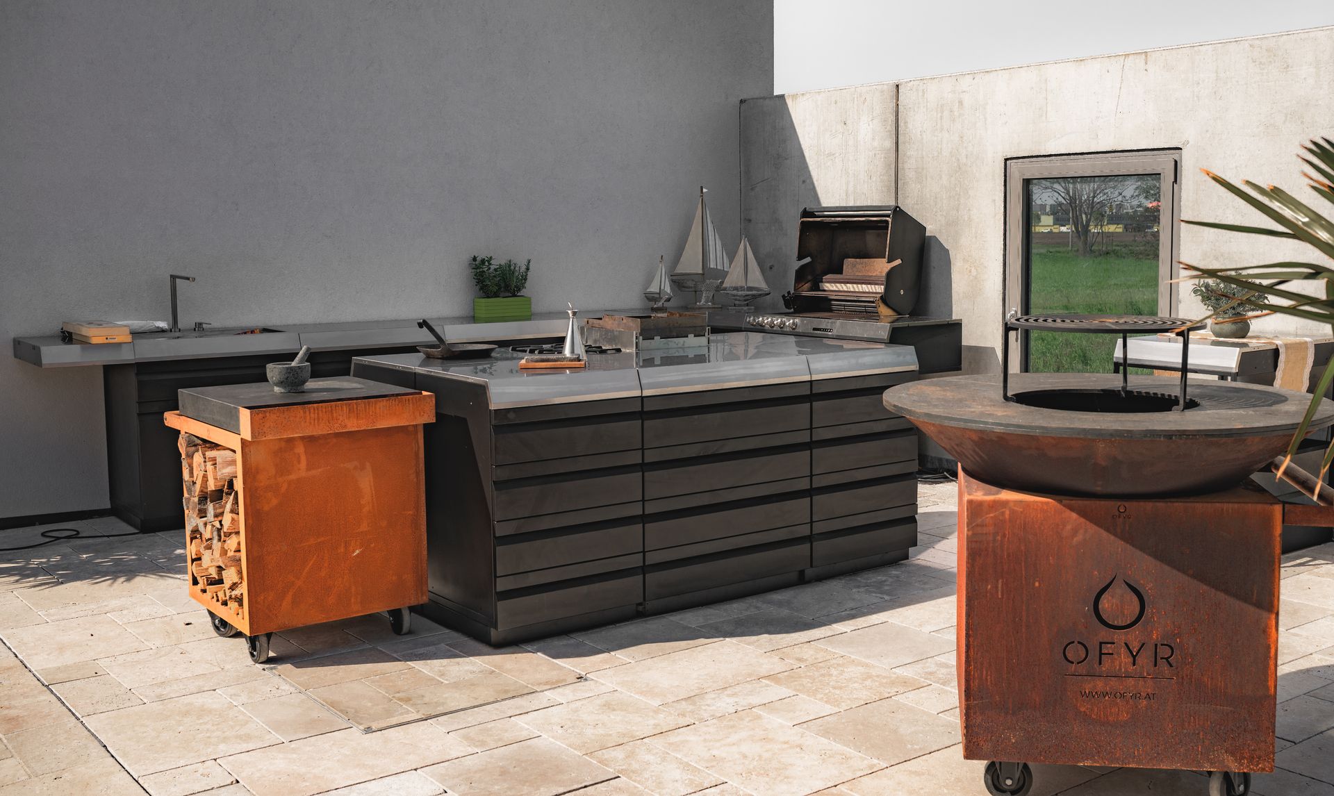 Miele Dreams Outdoor-Küche
