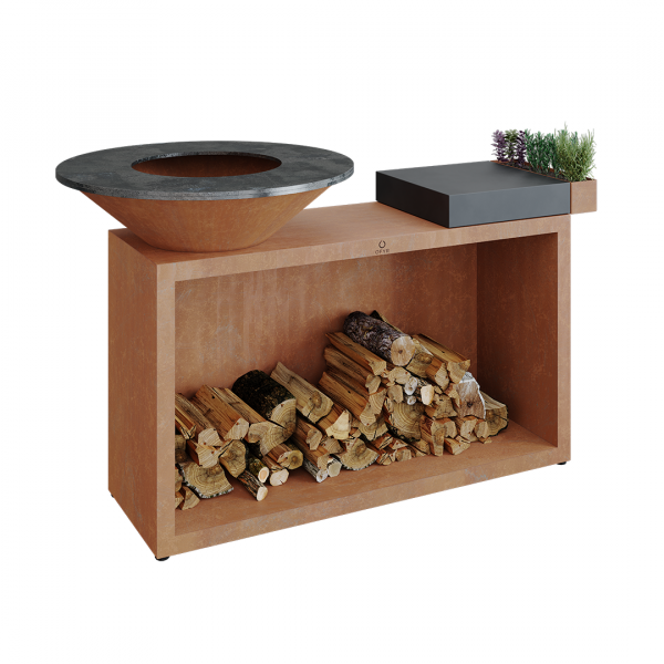 OFYR Island Corten 85 Ceramic Dark Grey