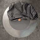 OFYR Löschdeckel Black 100 (Ø 60 cm) und Soft Schutzcover (Ø 100 cm) SET 100