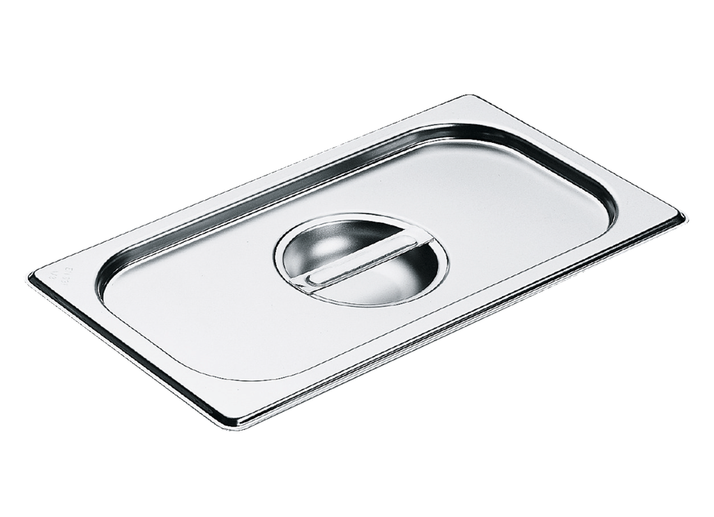 DGD 1/3 Edelstahl-Deckel mit Griff Zubehör Kochen/Backen