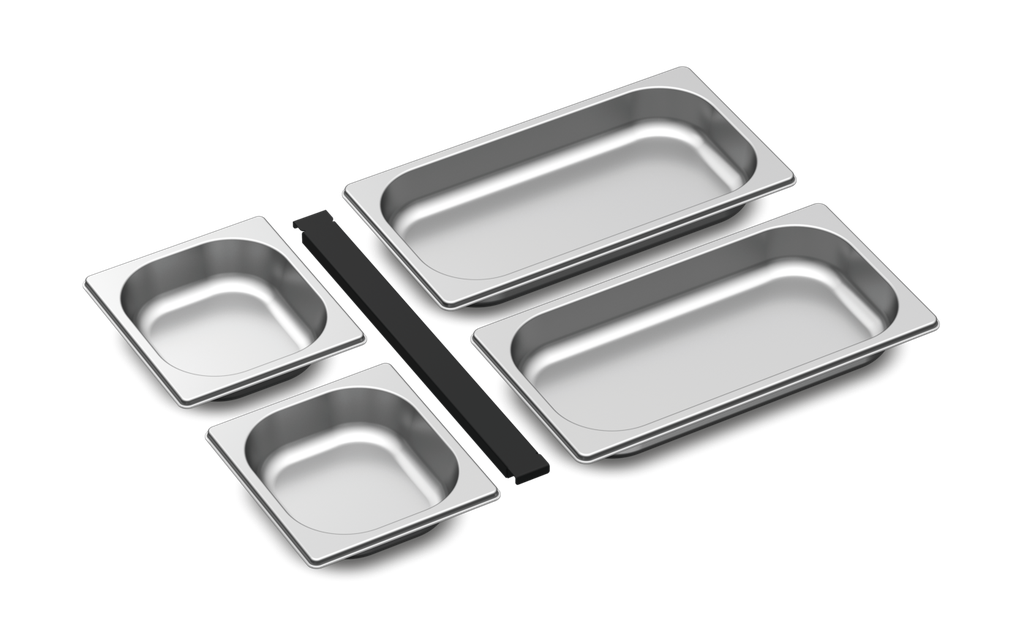Miele OrgManager (Gar- und Lagerschalen Set mit Haltesteg)