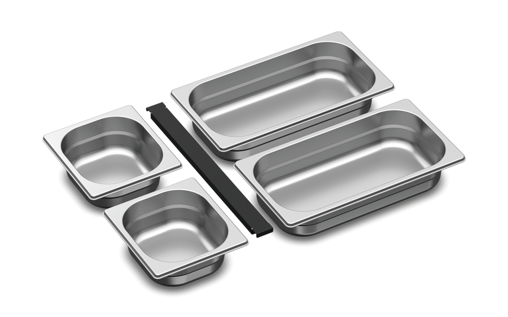 Miele PrepManager (Gar- und Lagerschalen Set mit Haltesteg)