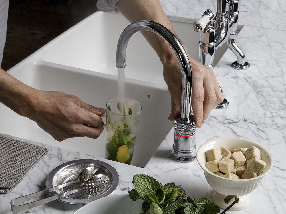 Quooker Nordic Round Edelstahl + PRO3