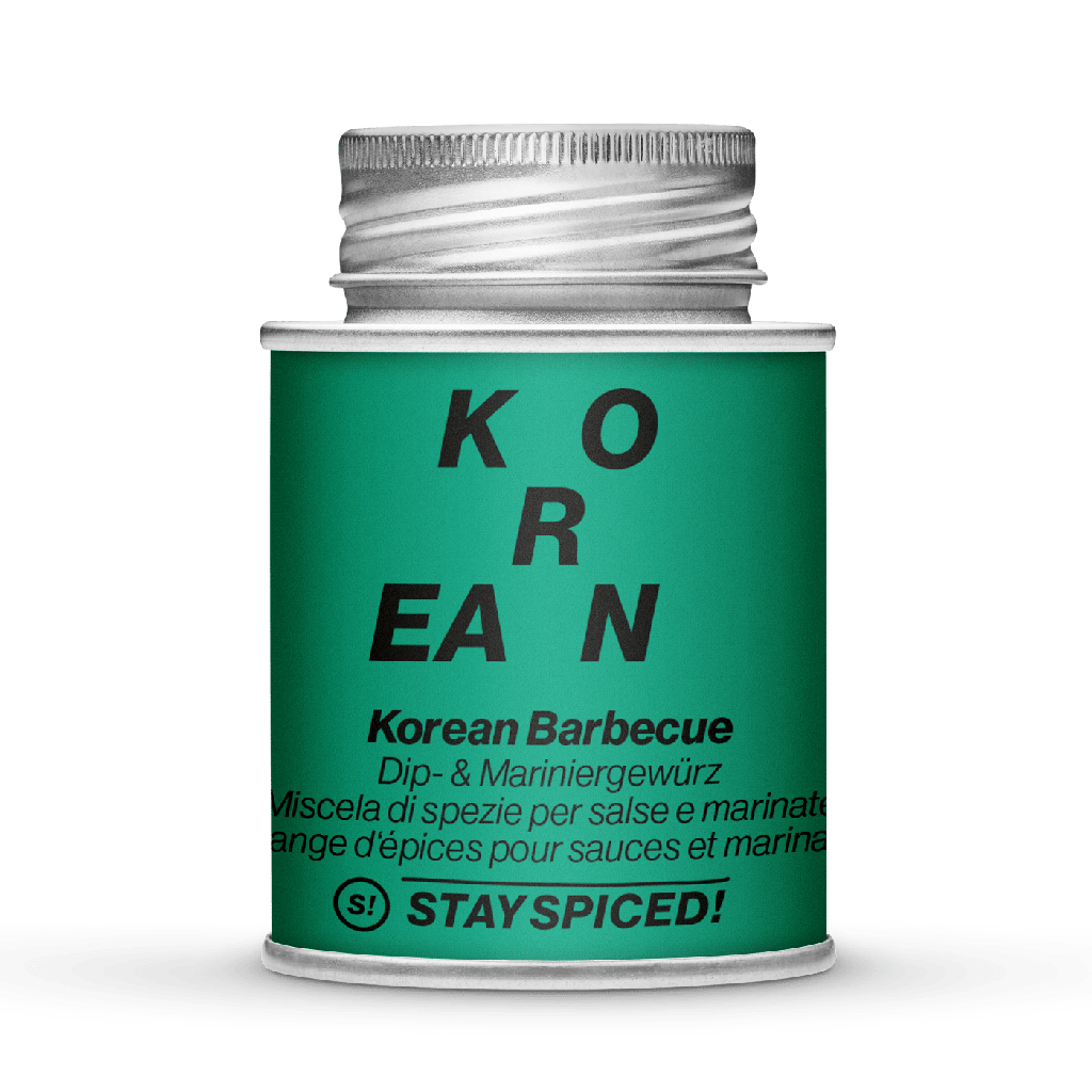 STAY SPICED! Korean Barbecue - Dip- & Mariniergewürz, 170 ml Schraubdose
