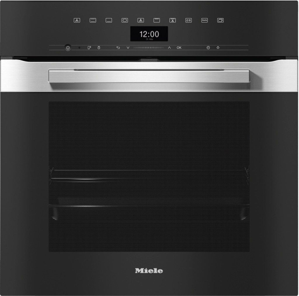H 7460 B Backofen Edelstahl/CleanSteel Einbau-Backöfen bis 60 cm Breite