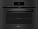 H 7840 BM Kompakt-Backofen mit Mikrowelle Obsidianschwarz Kompakt-Backöfen mit Mikrowelle