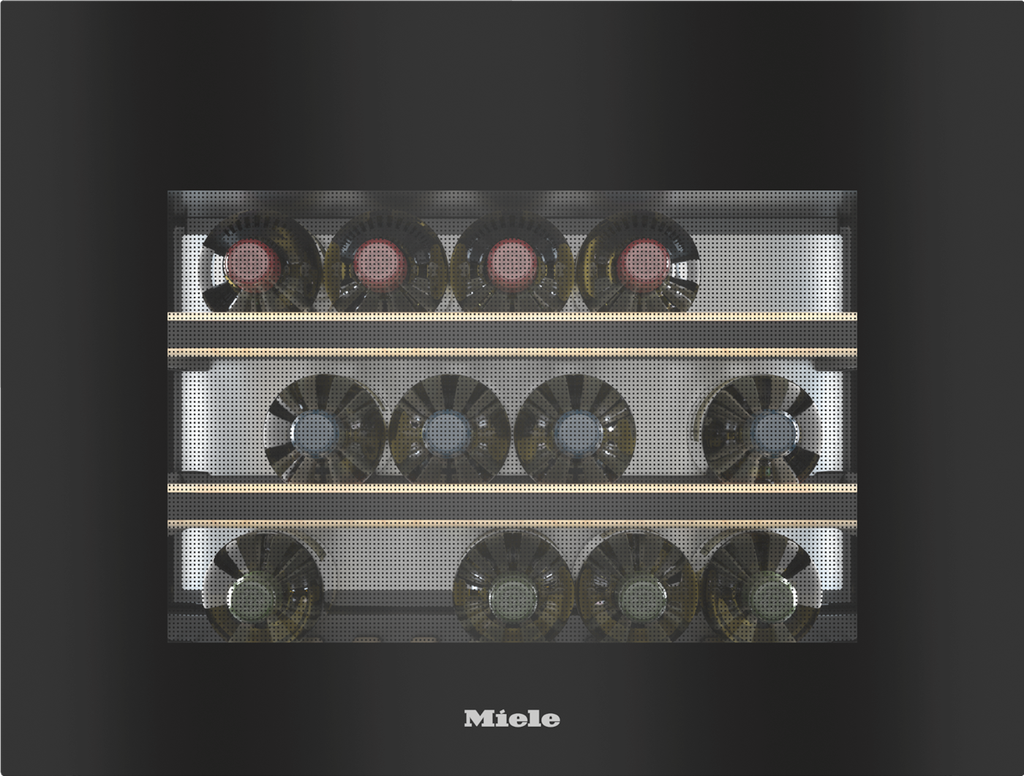 KWT 7112 iG Einbau-Weintemperierschrank 45cm Nischenhöhe