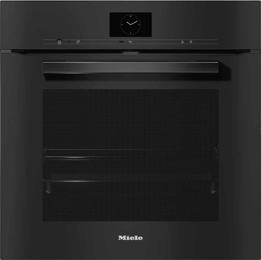 H 7660 BP Backofen Obsidianschwarz Einbau-Backöfen bis 60 cm Breite
