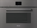 DGM 7640 Dampfgarer mit Mikrowelle Graphitgrau Dampfgarer 45 cm, Kombi mit Mikrowelle