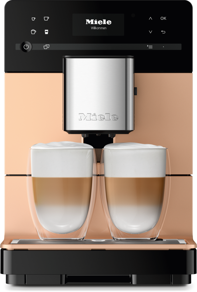 CM 5510 Silence Stand-KaffeevollautomatRoségold PearlFinish 