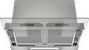 Dunstabzugshaube DAS 4640 Glas transparent Flachpaneelhauben
