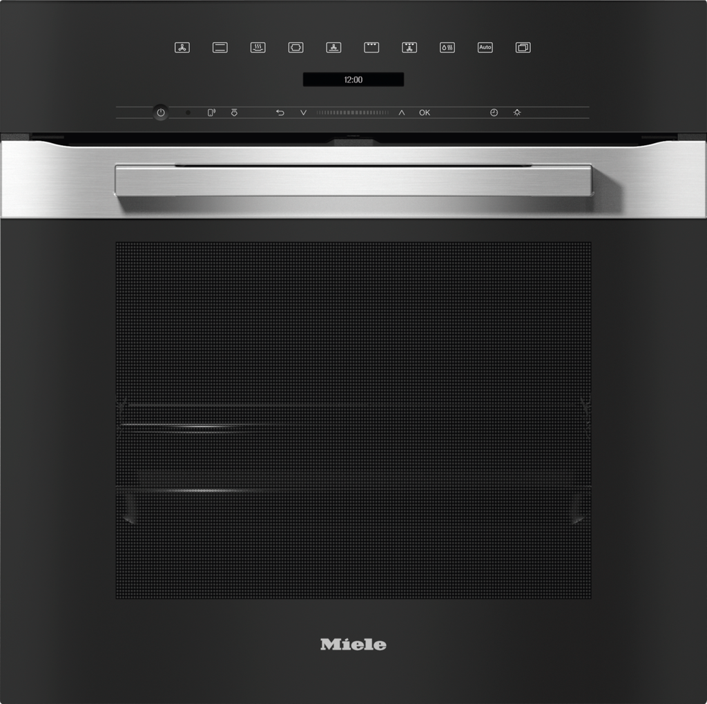 Dampfbackofen DGC 7250 Edelstahl/CleanSteel 60 cm, Emaille Garraum