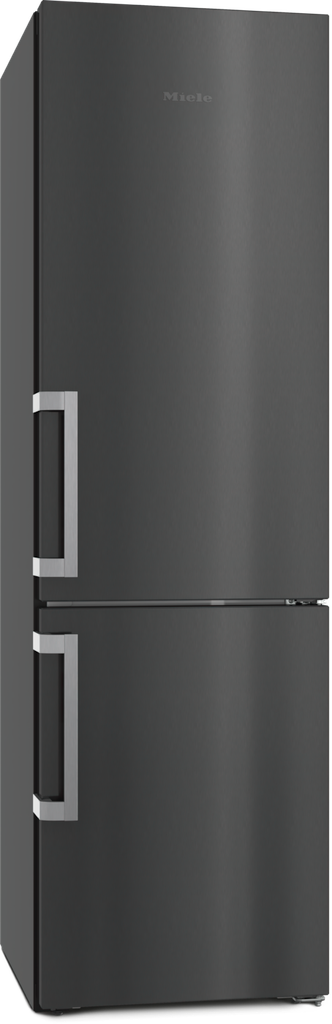 KFN 4795 CD Stand-Kühl-Gefrierkombination Blacksteeltür Stand-Bottom-Freezer 