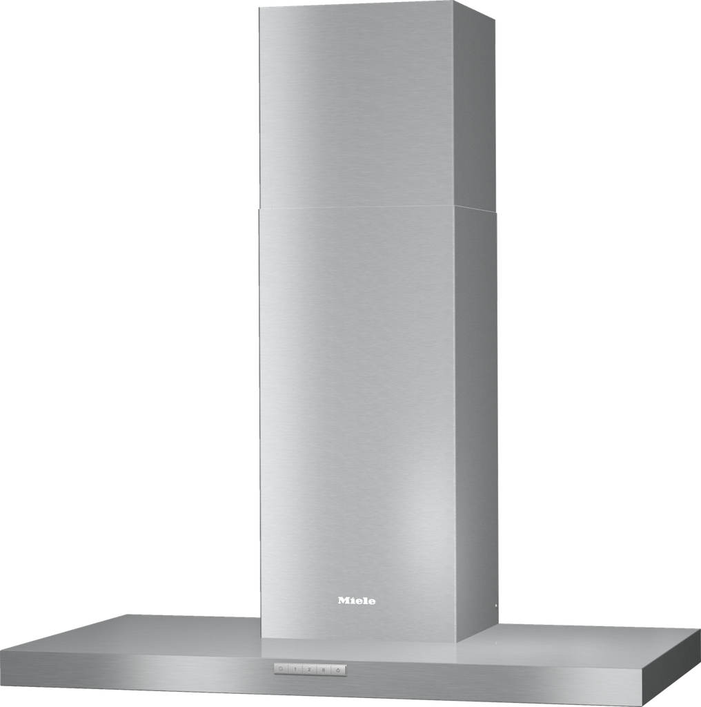 DAW 1920 Active Wand-Dunstabzugshaube Edelstahl Wand-Dekorhauben