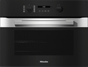 Einbau-Backofen H 2841 B Edelstahl/CleanSteel Kompakt-Backöfen ohne Mikrowelle