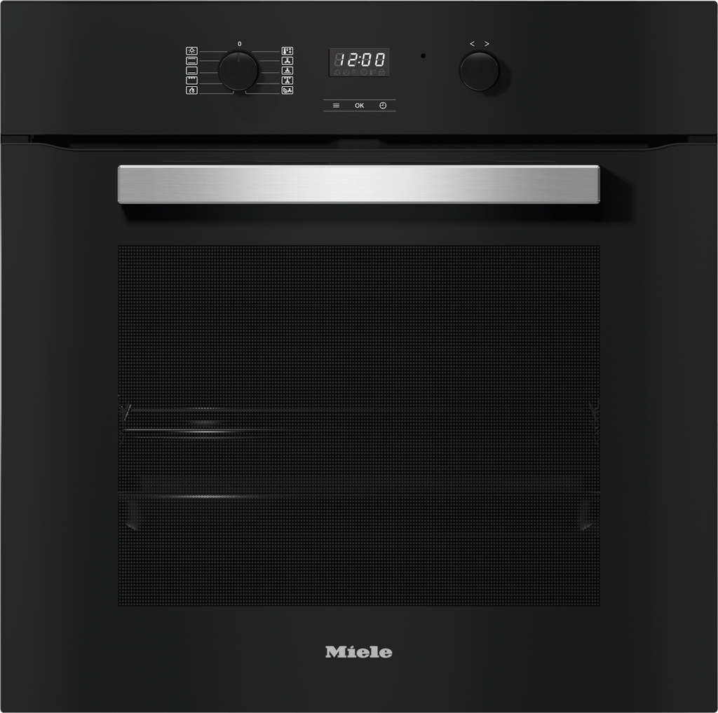 Einbau-Backofen H 2455 BP Obsidianschwarz Backöfen bis 60 cm Breite