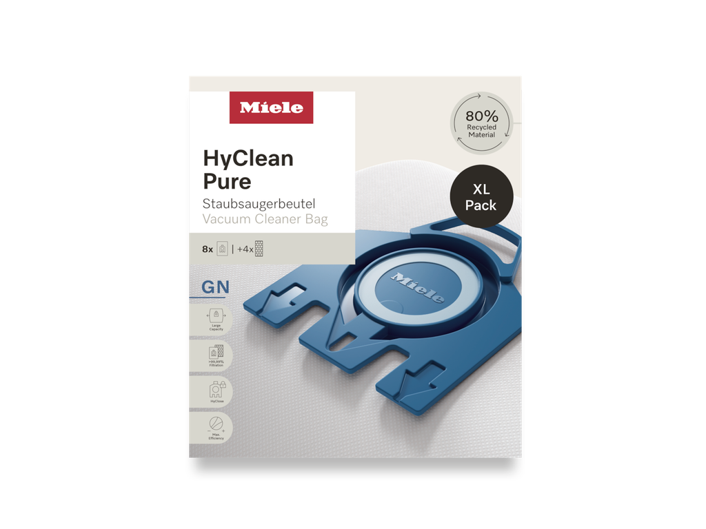 Miele HyClean Pure Staubsaugerbeutel GN XL Pack
