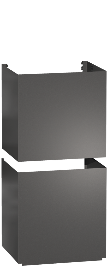 DADC 6000 GRGR Graphitgrauer Kamin 