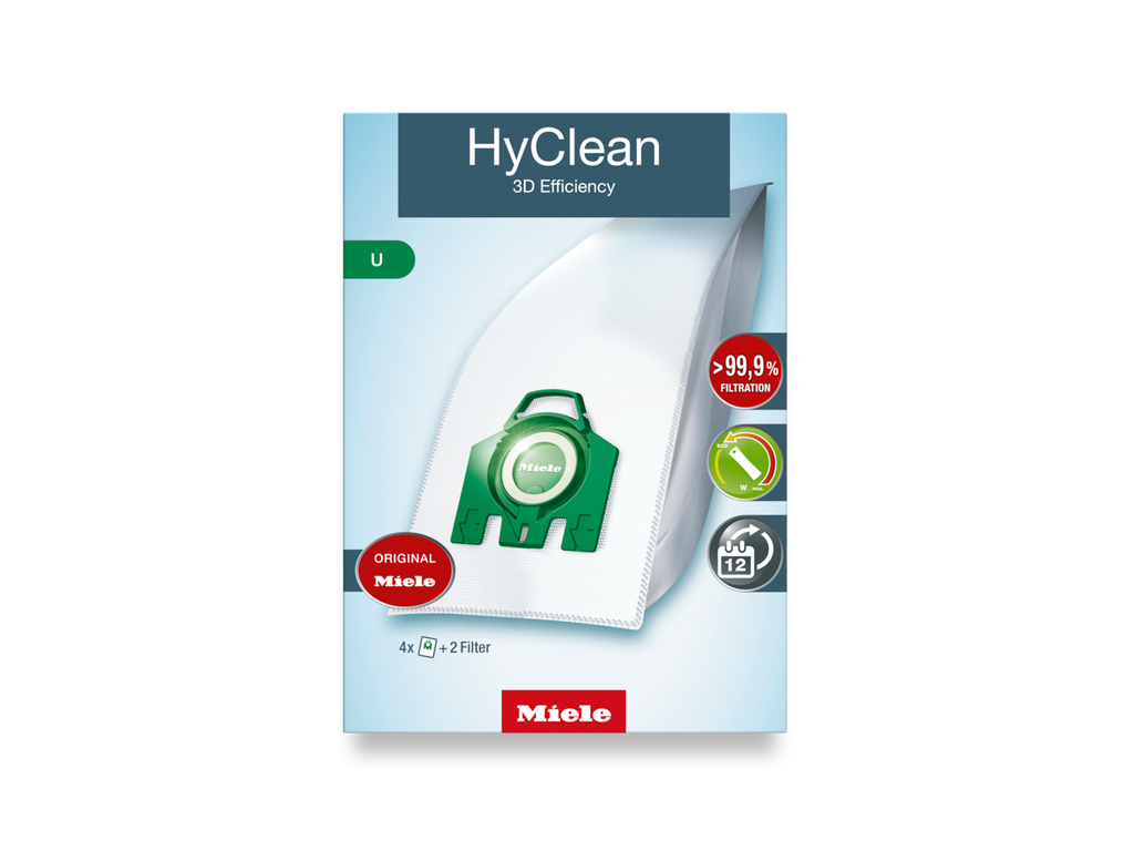 U HyClean 3D Staubsaugerbeutel HyClean 3D Efficiency U