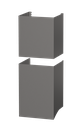 DADC 7000 Kamin GRGR Graphitgrau