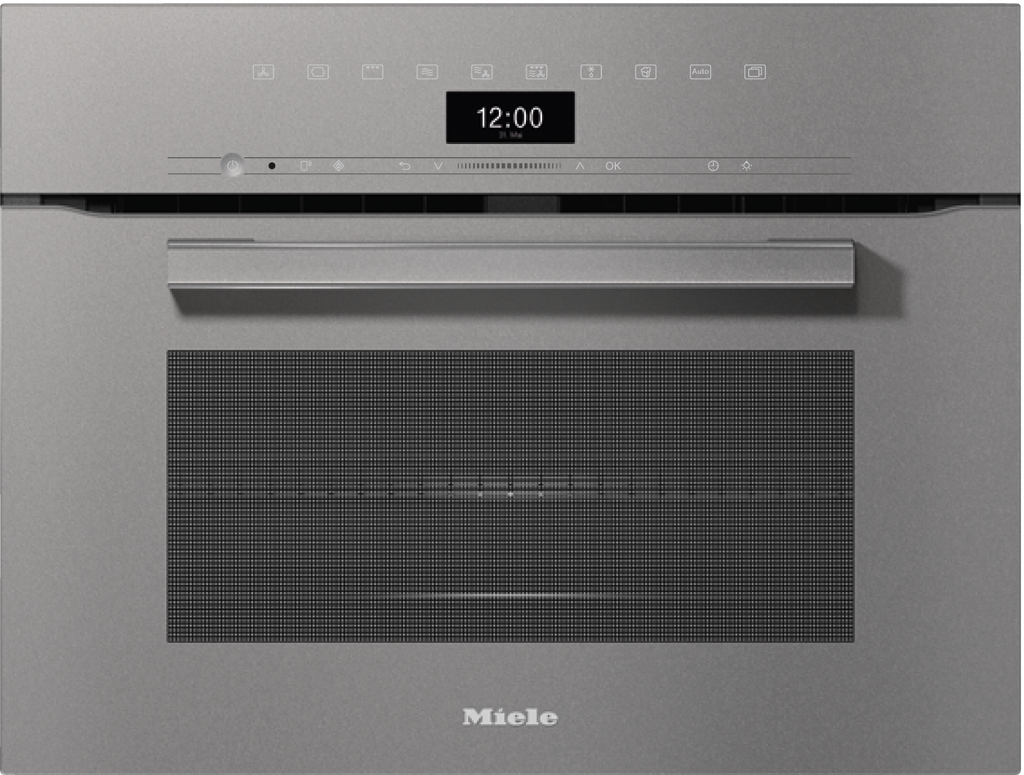Kompakt-Backofen H 7440 BM Graphitgrau