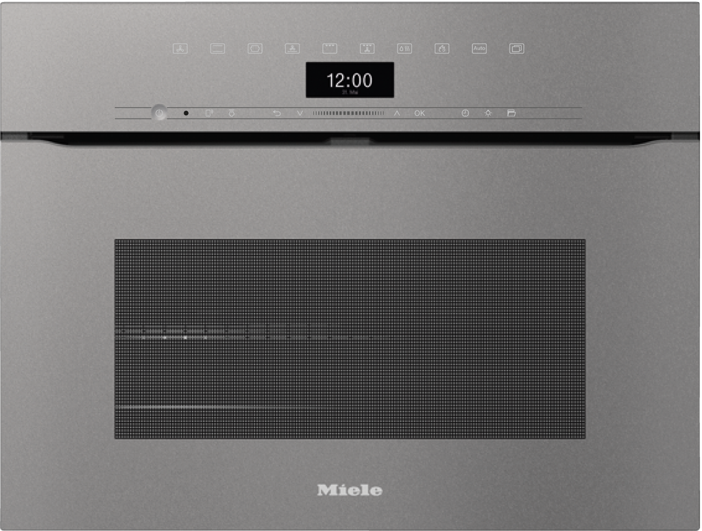 Einbau-Backofen H 7440 BPX Graphitgrau
