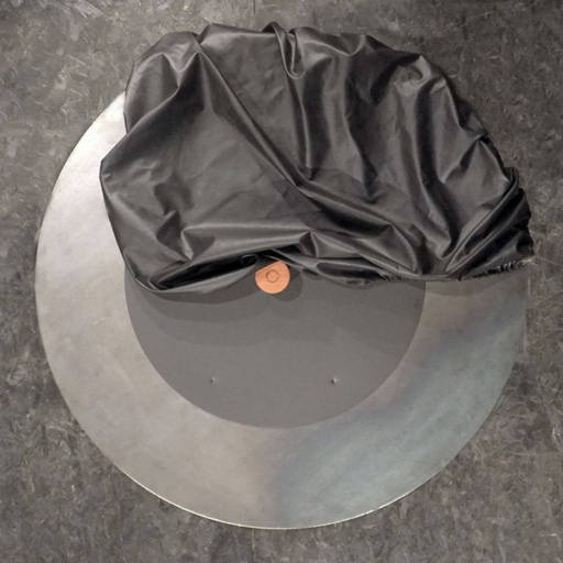 [OF-OA-SB-SCB-100-SET] OFYR Löschdeckel Black 100 (Ø 60 cm) und Soft Schutzcover (Ø 100 cm) SET 100