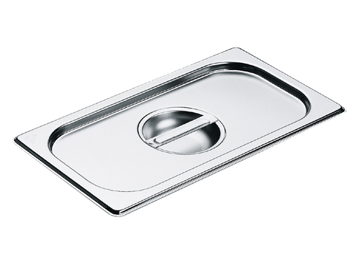 [8109071] DGD 1/3 Edelstahl-Deckel mit Griff Zubehör Kochen/Backen