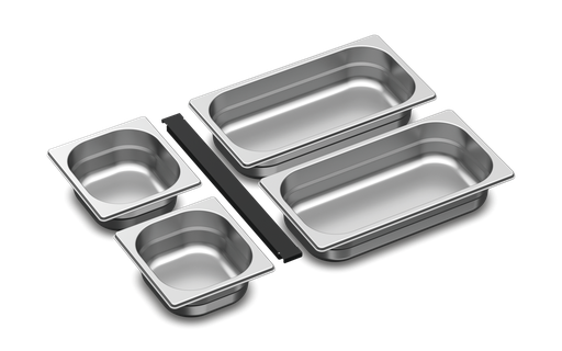 [12937800] Miele PrepManager (Gar- und Lagerschalen Set mit Haltesteg)