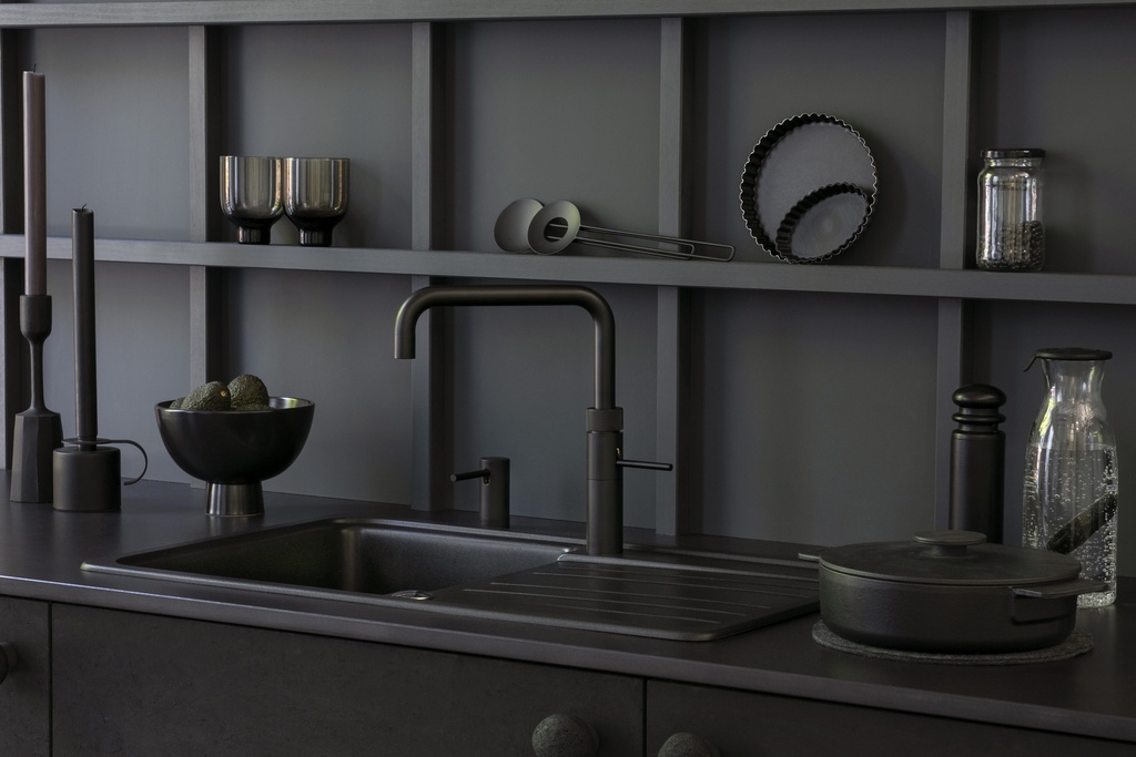 [FNSBLK-PRO3] Quooker Fusion Square Schwarz + PRO3