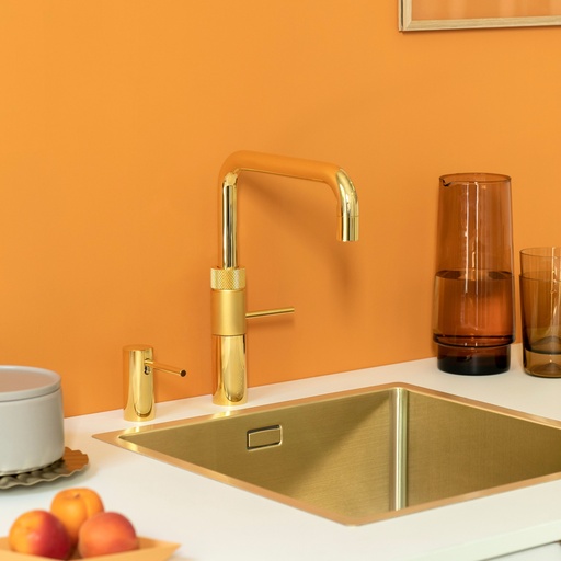 [FNSGLD-PRO3] Quooker Fusion Square Gold + PRO3