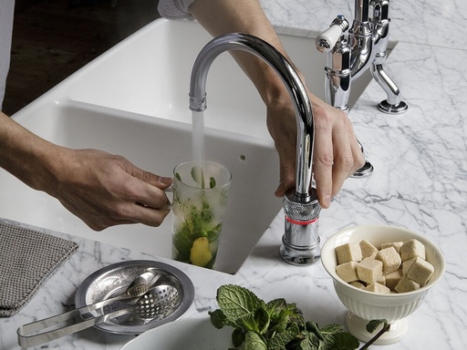 [NSRSST-PRO3] Quooker Nordic Round Edelstahl + PRO3