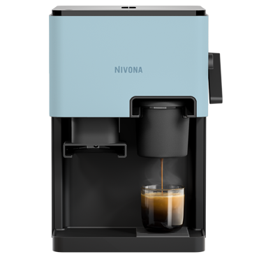 [E0000376659] NIVONA CUBE 4106 Kaffeeautomat Hellblau