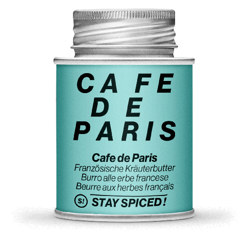 [E0000376814] STAY SPICED! Cafe de Paris - Kräuterbutter Gewürzzubereitung, 170 ml Schraubdose
