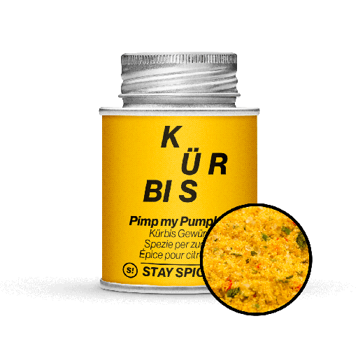 [E0000376822] STAY SPICED! Kürbis Gewürz - "Pimp my Pumpkin", 170 ml Schraubdose
