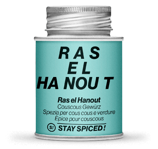 [E0000376823] STAY SPICED! Ras el Hanout - Cous Cous und Gemüse, 170 ml Schraubdose