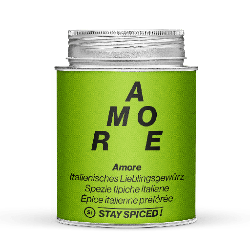 [E0000376838] STAY SPICED! Amore - Pesce, Pollo & Vitello, Großgebinde (470 g)