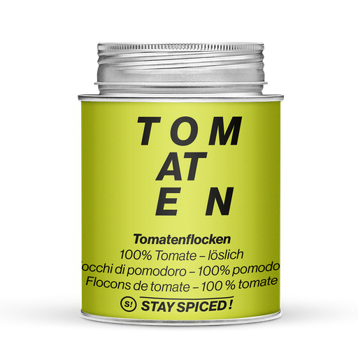 [E0000376839] STAY SPICED! Tomatenflocken, 870 ml Schraubdose (320 g)