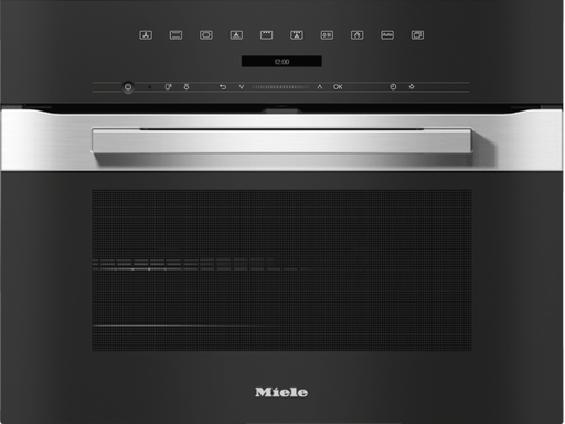 [11104170] H 7244 BP Kompakt-Backofen Edelstahl/CleanSteel Kompakt-Backöfen ohne Mikrowelle