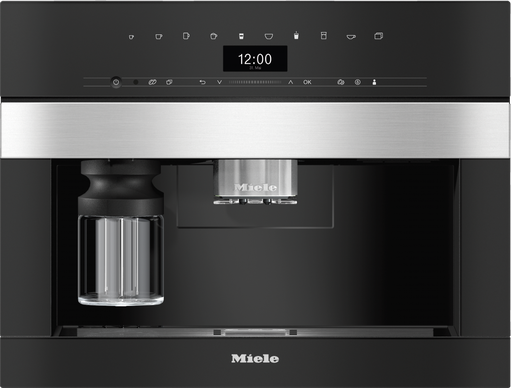 [11163420] CVA 7445 Einbau-Kaffeevollautomat mit DirectWater EdelstahlCleansteel Kaffeevollautomaten, 45er Nische