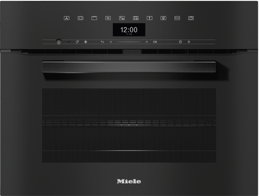 [11104330] H 7440 BM Kompakt-Backofen mit Mikrowelle Obsidianschwarz Kompakt-Backöfen mit Mikrowelle