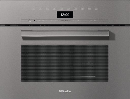 [11106510] DGM 7440 Dampfgarer mit Mikrowelle Graphitgrau Dampfgarer 45 cm, Kombi mit Mikrowelle