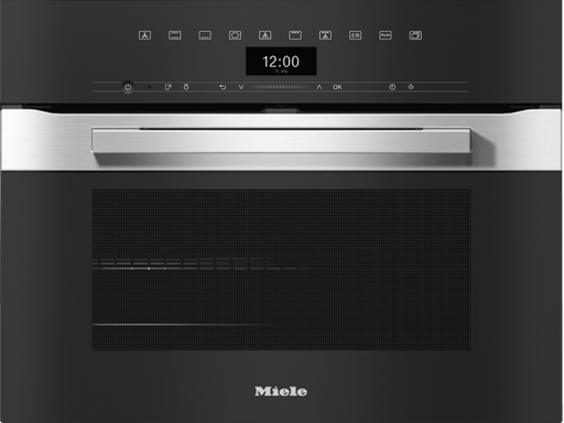 [11104310] H 7440 B Kompakt-Backofen Edelstahl/CleanSteel Kompakt-Backöfen ohne Mikrowelle