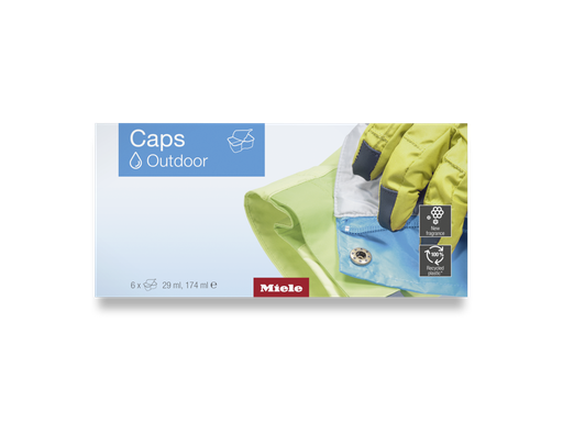 [12014110] Miele Caps Outdoor (6 x 29 ml) (174 ml)