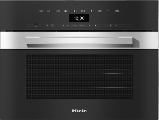 [12100090] DGC 7445 HC Pro Kompakt-Dampfbackofen mit Frisch- und Abwasseranschluss