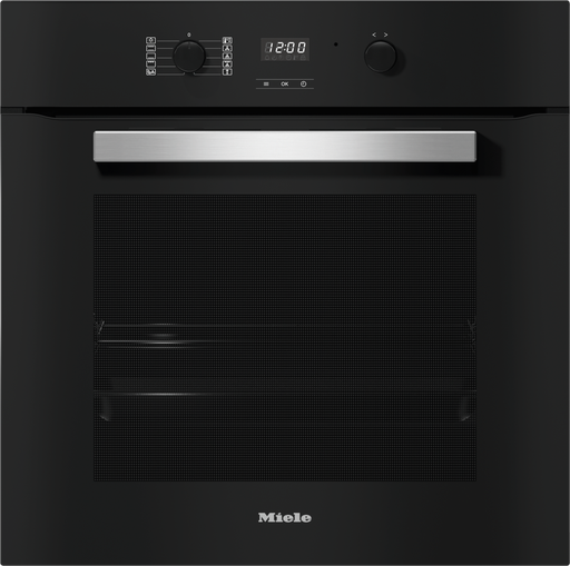 [12446860] Einbau-Backofen H 2455 B Obsidianschwarz Backöfen bis 60 cm Breite