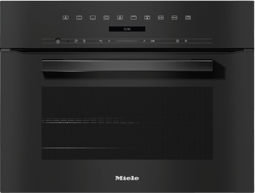 [11104110] Einbau-Backofen H 7244 B Obsidianschwarz Kompakt-Backöfen ohne Mikrowelle
