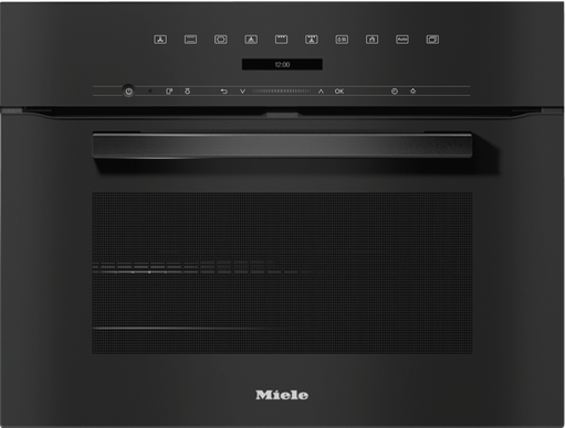 [11104150] Einbau-Backofen H 7244 BP Obsidianschwarz Kompakt-Backöfen ohne Mikrowelle